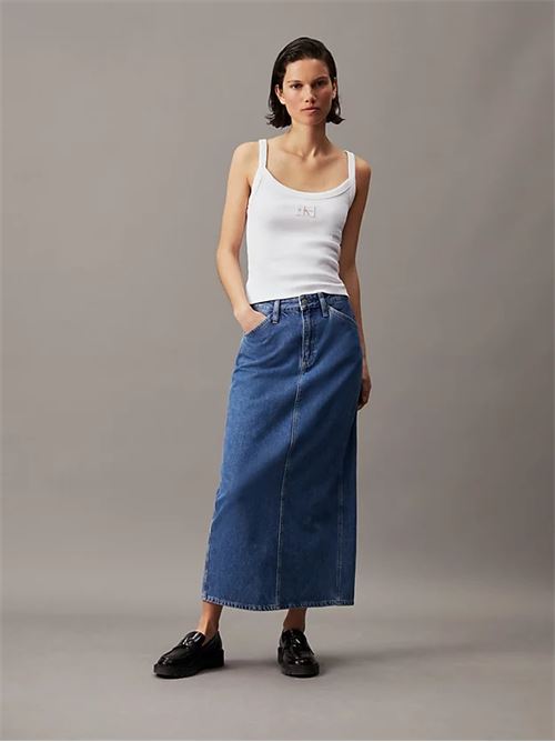 trousers pocket maxi skirt CALVIN KLEIN JEANS | J20J2236801AA